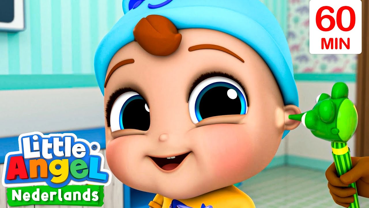 De dokter weet wat goed voor je is | Kinderliedjes met Baby John | Little Angel Nederlands