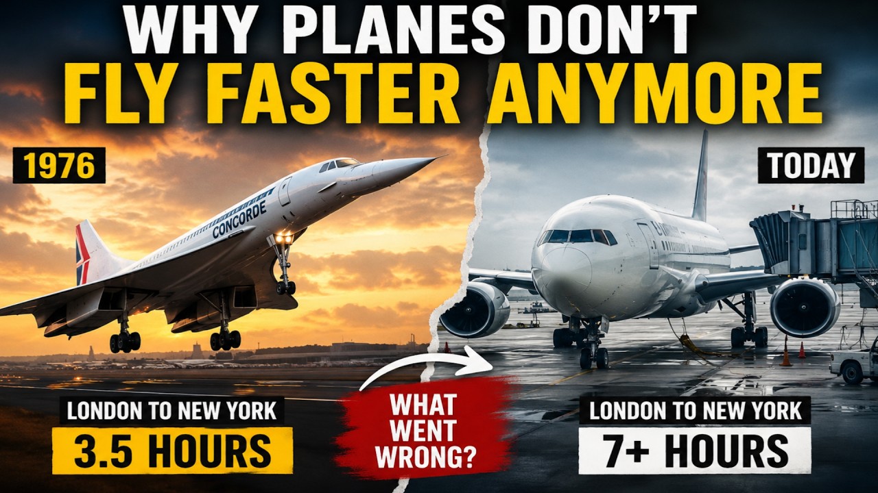 Why Commercial Aviation Stopped Trying to Be Fast