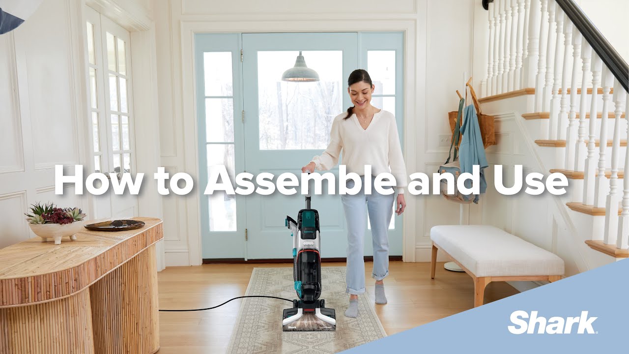 Carpet Cleaners | How to Assemble + Use (Shark&reg; CarpetXpert&trade; with Stainstriker&trade;)