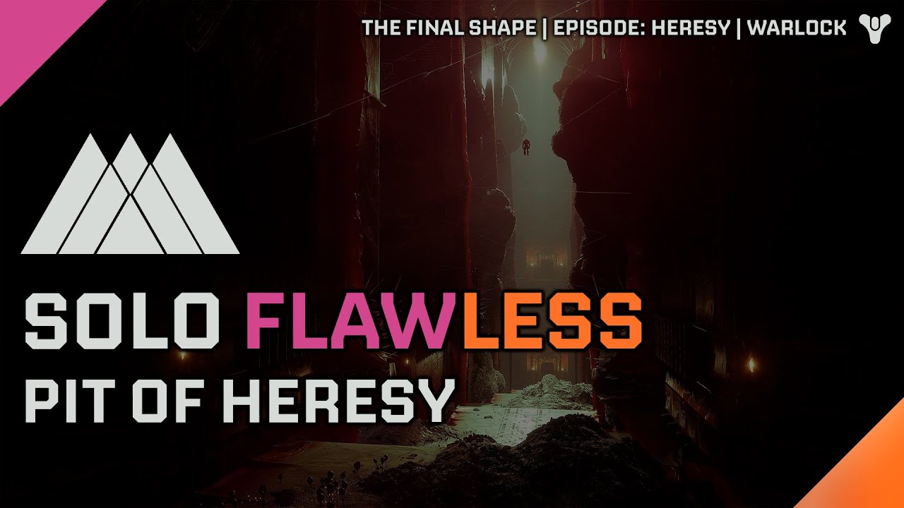 Destiny 2 | Solo Flawless Pit of Heresy on Warlock | Episode: Heresy