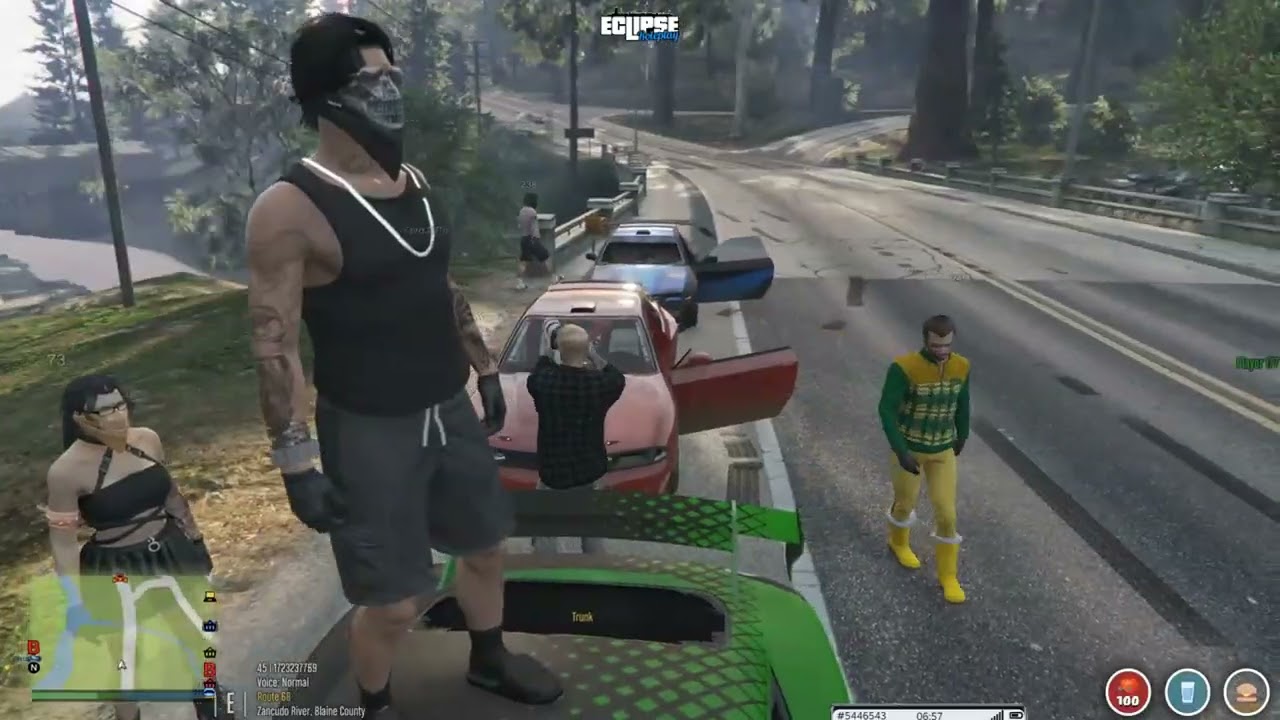 Eclipse RP - Cops bust illegal street racing