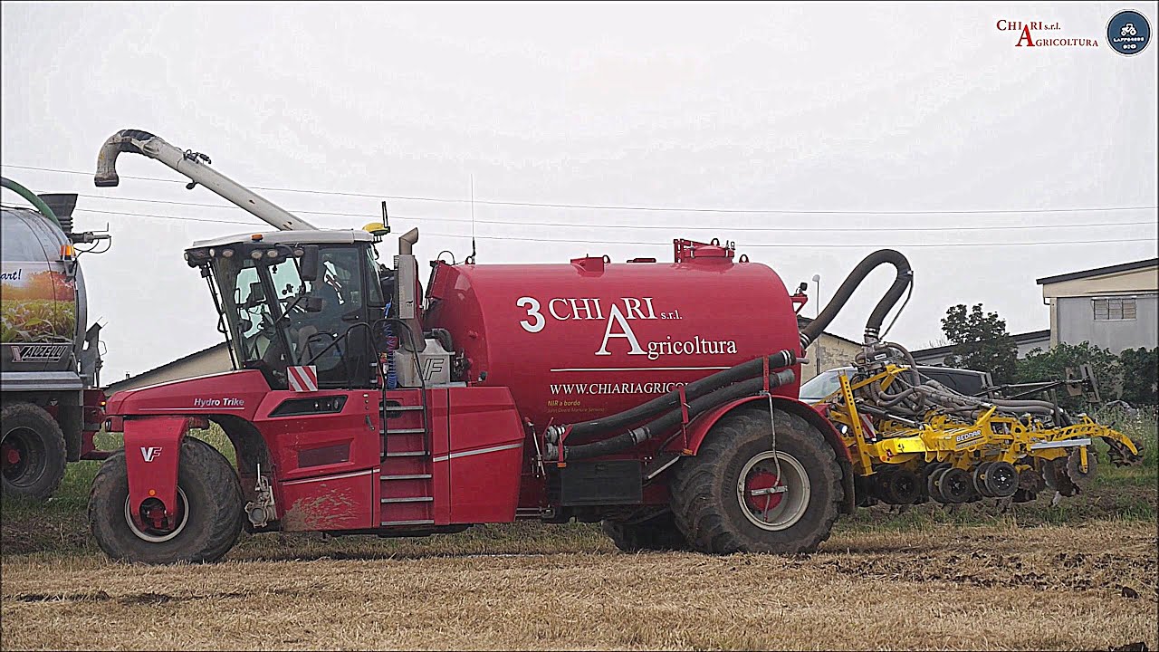 VERVAET Hydro Trike + BEDNAR Strip Master 8 file - CHIARI Agricoltura - Interramento liquame 2024