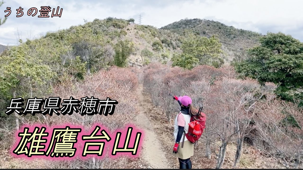 【雄鷹台山】兵庫県赤穂市 キレイに整備された登山道でした！