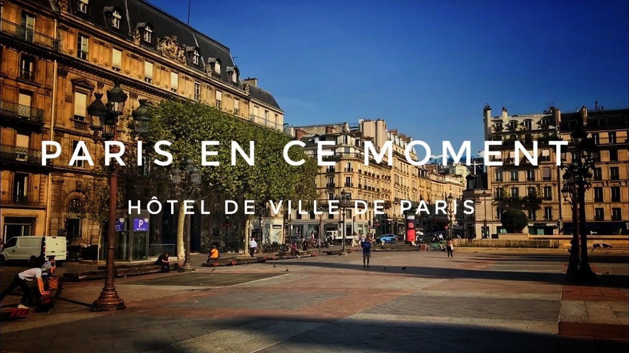 🇫🇷 WALK IN PARIS ( HÔTEL DE VILLE DE PARIS ) 22/09/2020 PARIS 4K