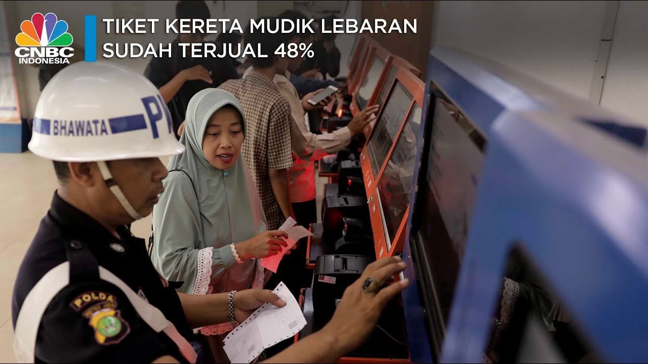 Sudah Beli Tiket Mudik?Segera! Tiket Kereta Sudah Terjual 48%