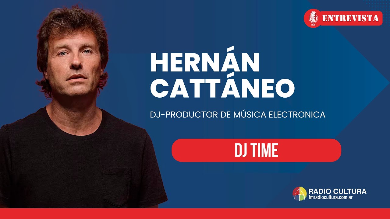 Entrevista a  Hernán Cattáneo en Dj Time
