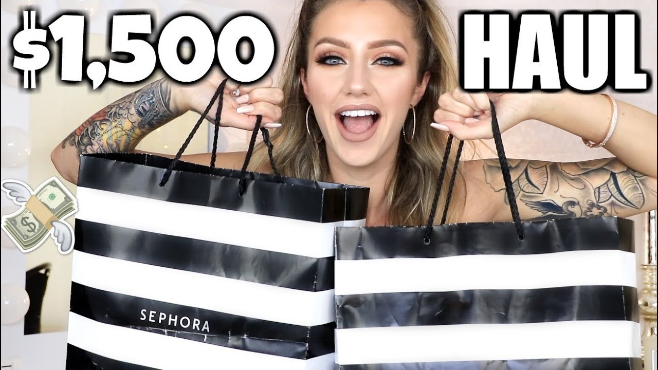MASSIVE SEPHORA HAUL! New Makeup at Sephora | Jazzi Filipek