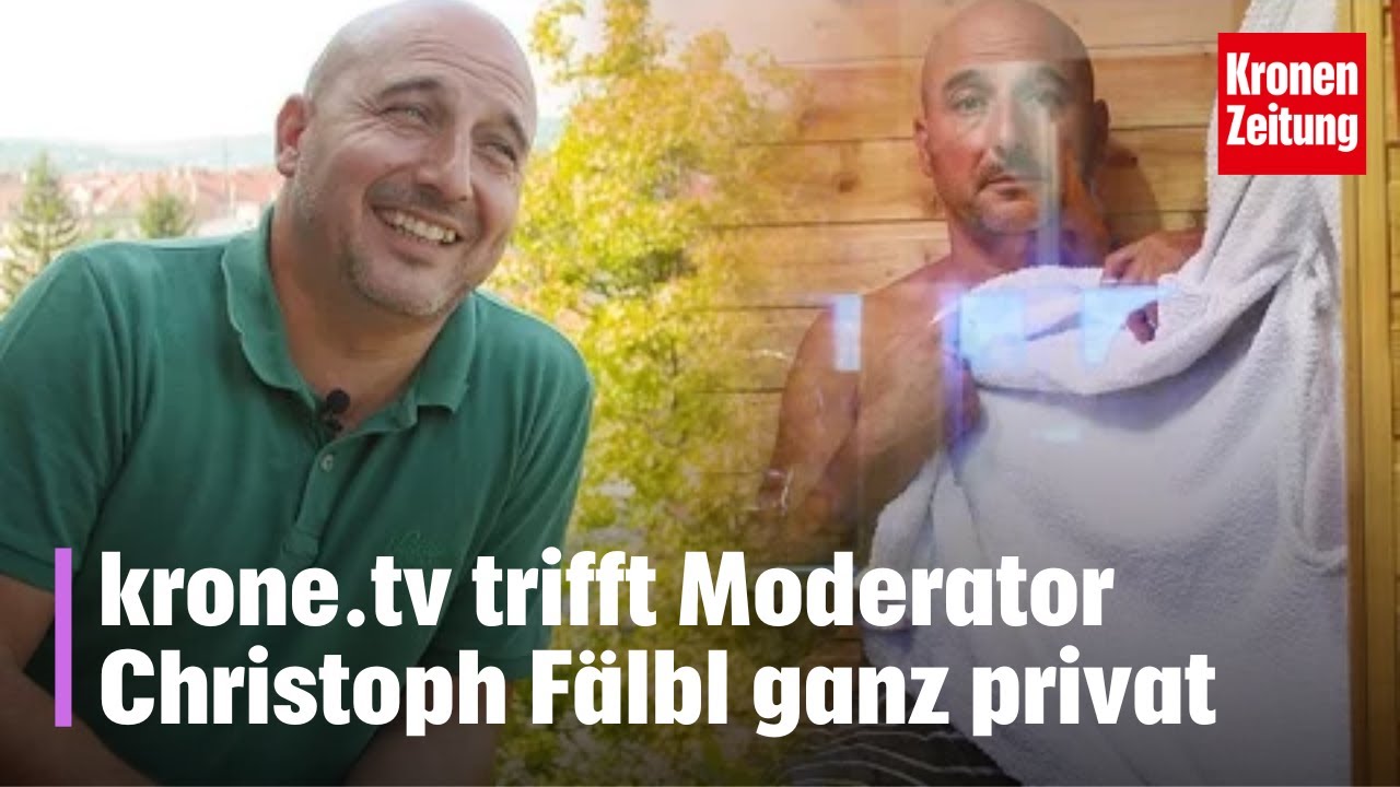 Moderator Christoph Fälbl ganz privat | krone.tv ADABEI
