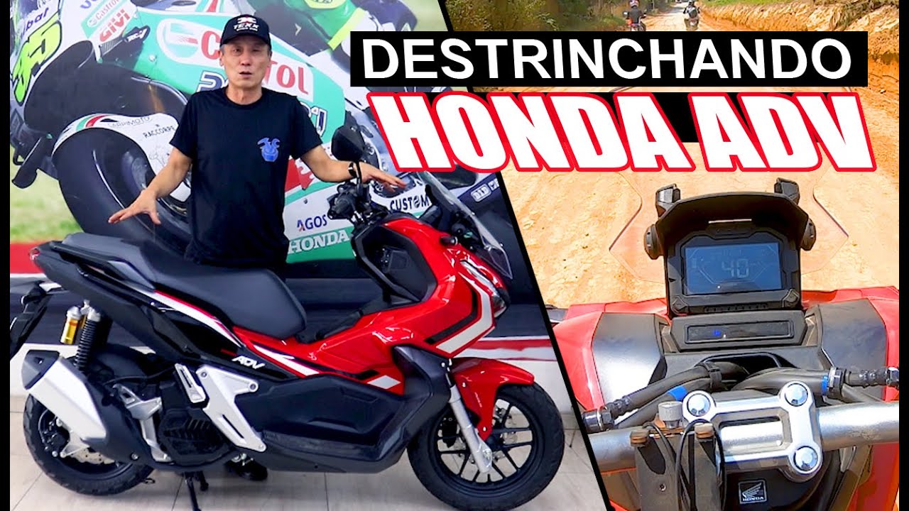 DESTRINCHANDO A HONDA ADV EM TODOS OS TERRENOS!