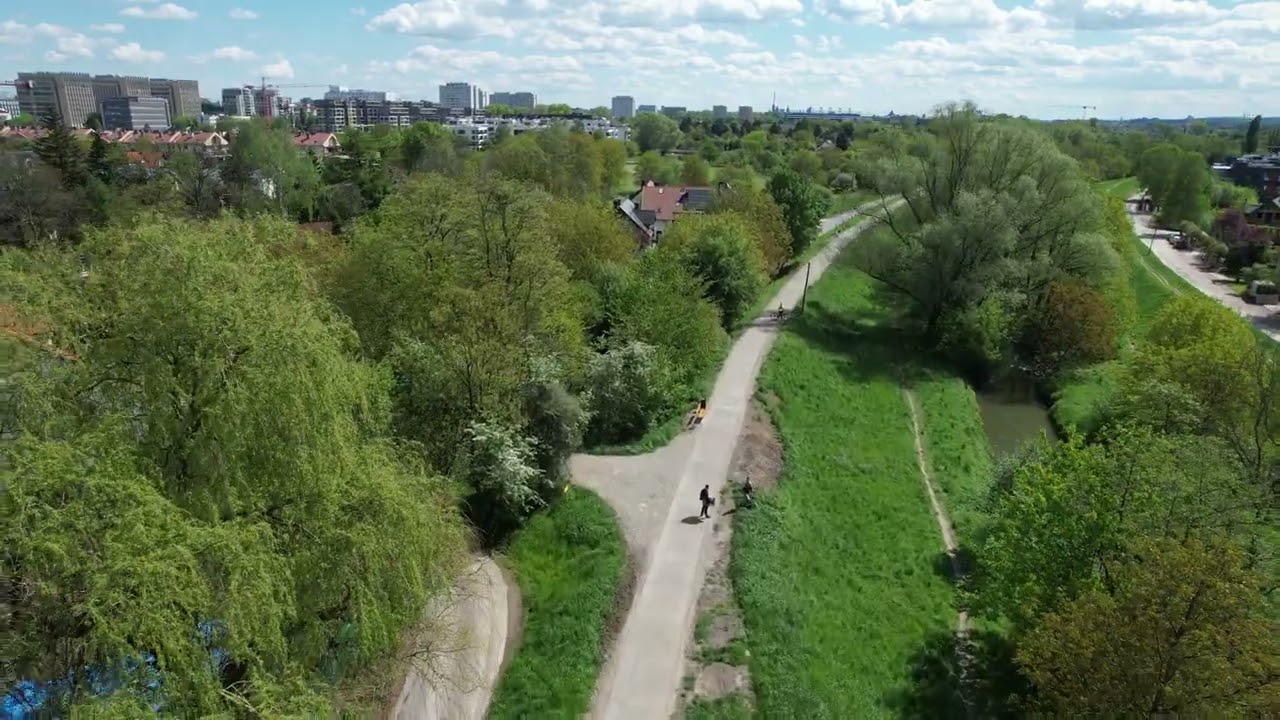Rudawa trasa rowerowa Hotel DAISY Błonia Krakowskie