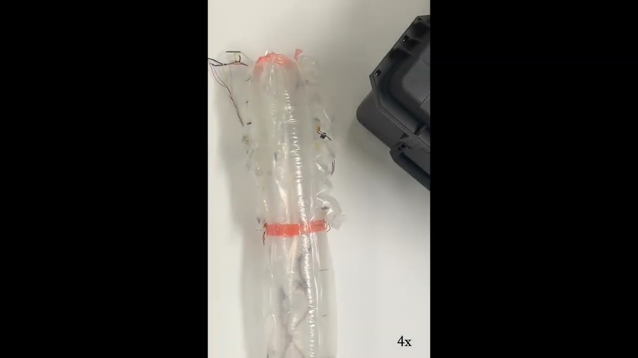 Soft Air Pocket Force Sensors for Large Scale Flexible Robots