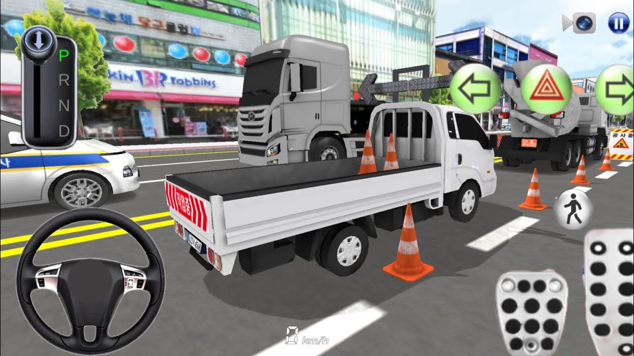 3D Classic #48# Parking washing long right android game play enjoy