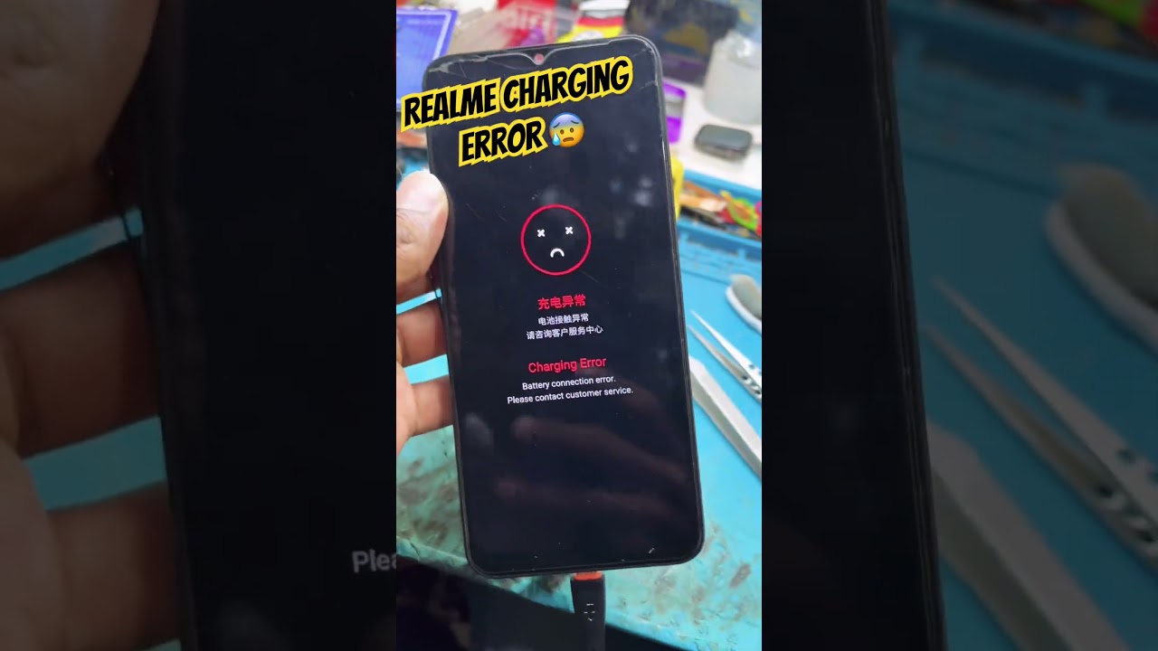 REALME CHARGING ERROR 😰FIX#realme #chargingissue #realmedead