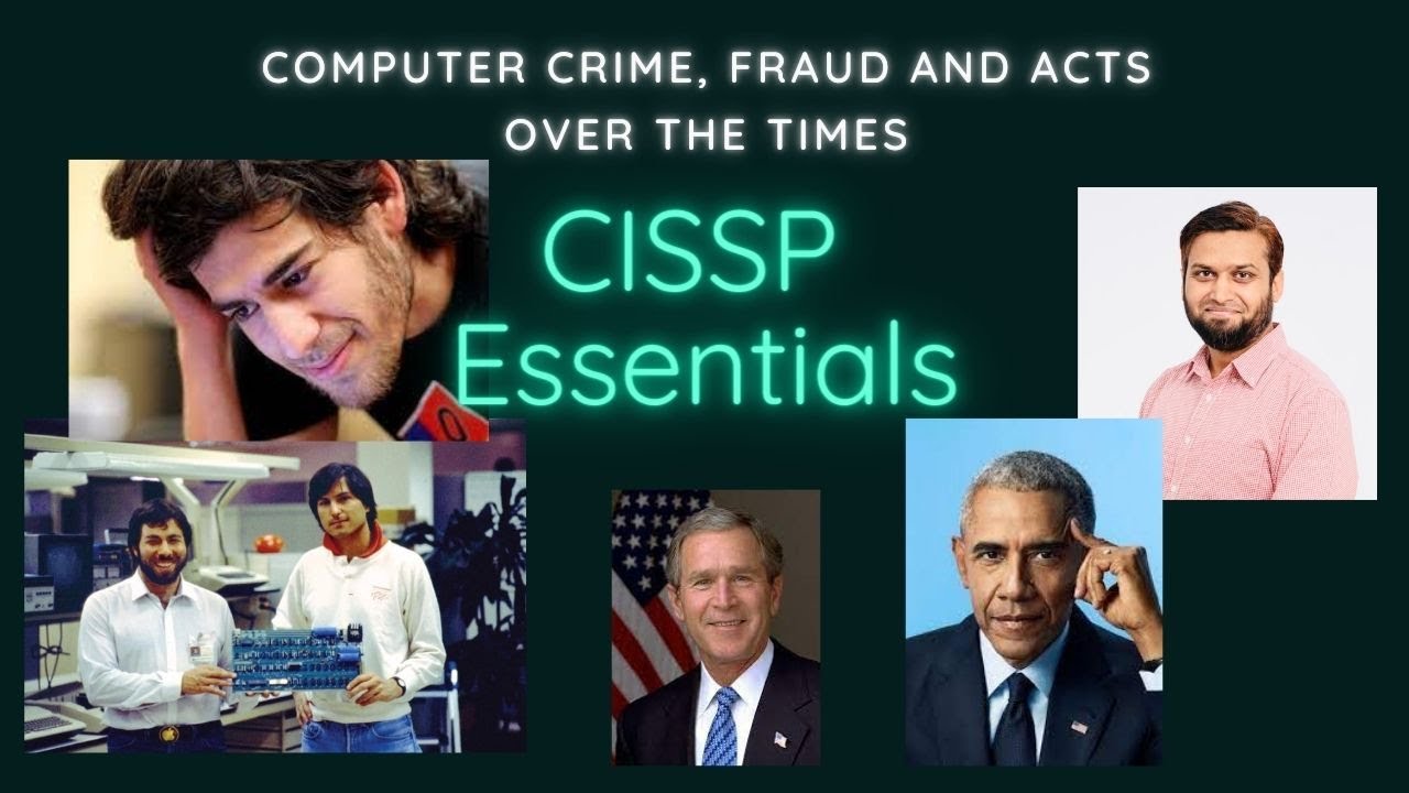 CISSP Made Easy Ep 2 | Computer Crimes, Acts and Laws over the times | Chapter 4 | Sybex 9E