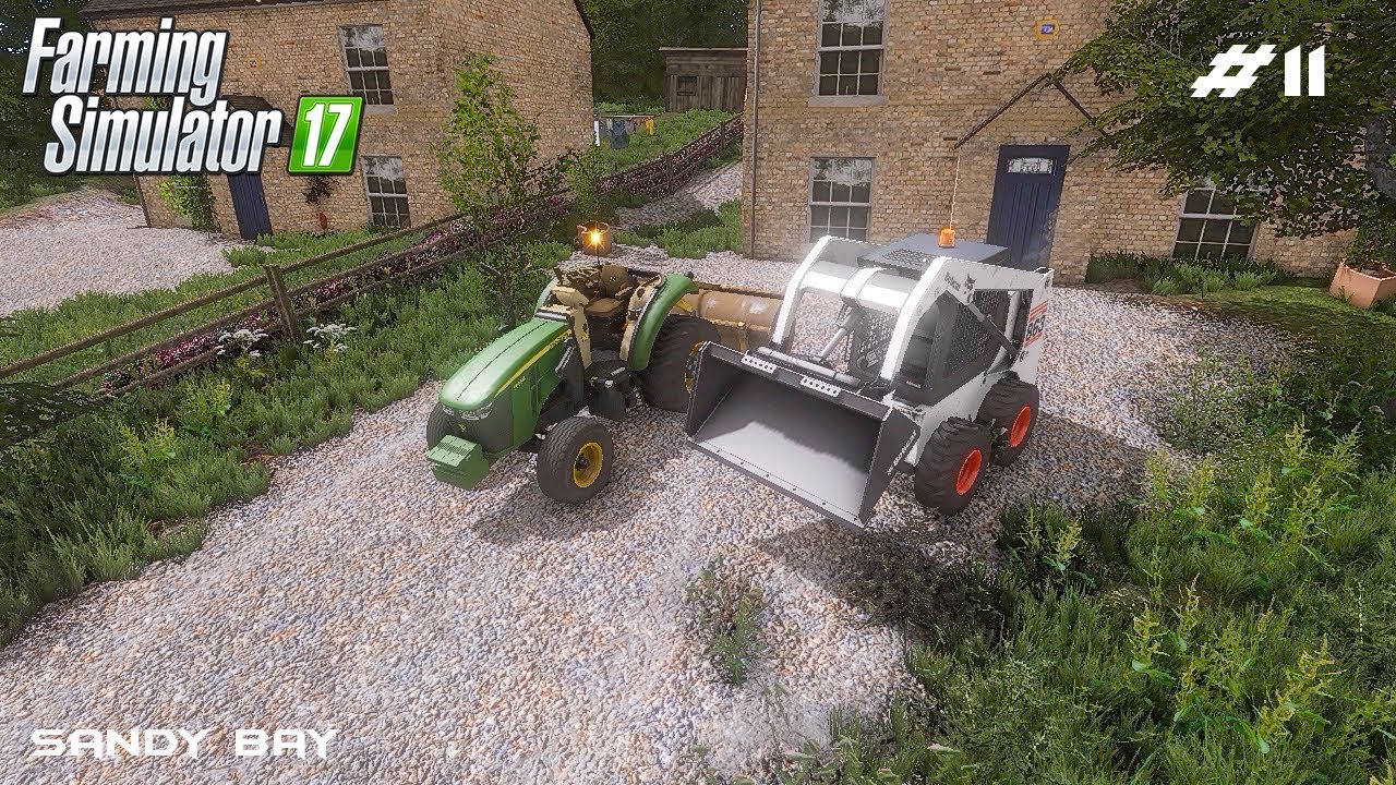 Building gravel driveway | Sandy Bay 17 | Farming Simulator 2017 | Episode 11