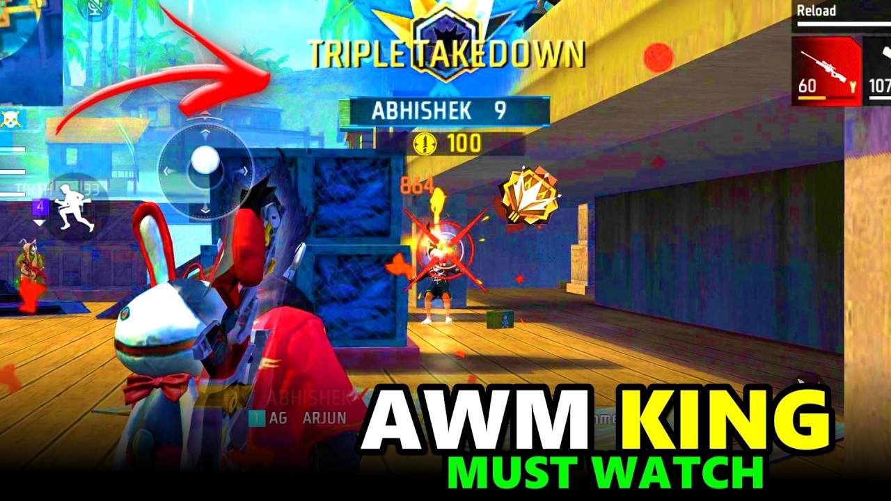 AWM KING IS ANGRY MODE | #freefire #awmking #freefiremax #gaming