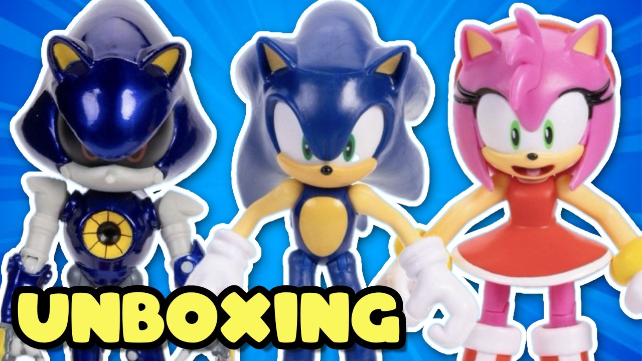 НЕ ПРОПУСТИТЕ ЭТОТ НАБОР &bull; Распаковка Jakks Pacific Sonic The Hedgehog 35th Anniversary Showdown ...