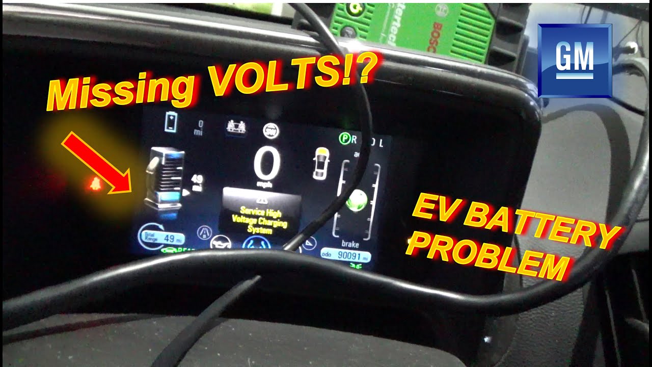 Chevy потерял напряжение? (Высоковольтная батарея ОТКЛЮЧЕНА - P1FFF P0AA6)