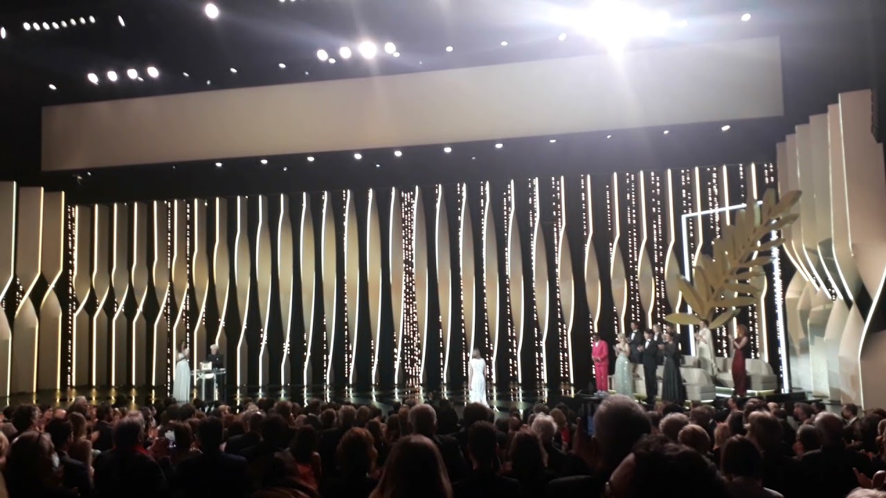Jodi Foster receives an award -- Cannes Film Festival 2021 opening ceremony