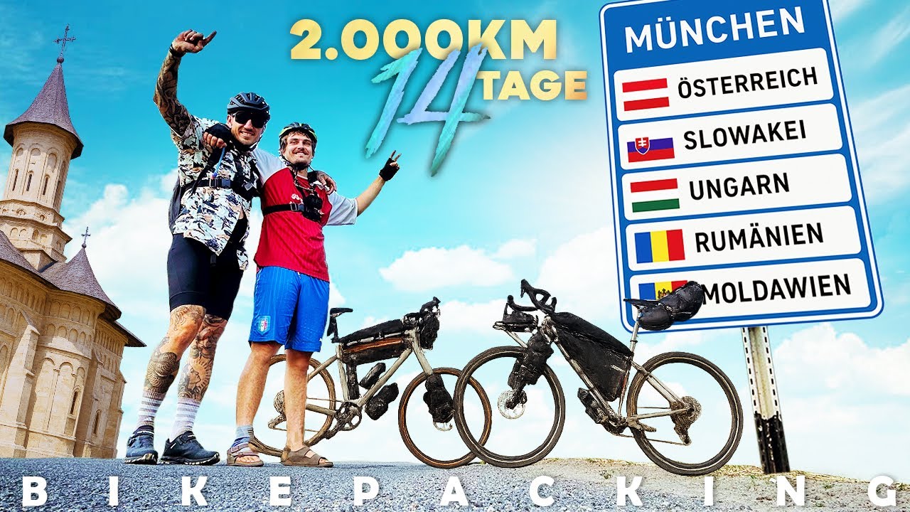 Bikepacking! Von München nach Moldawien! 2.000km in 14 Tagen DOKU