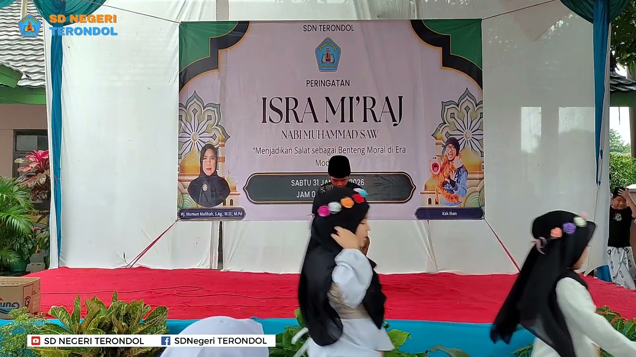 Penampilan Hajibi Kelas 6a (Isra Miraj) 