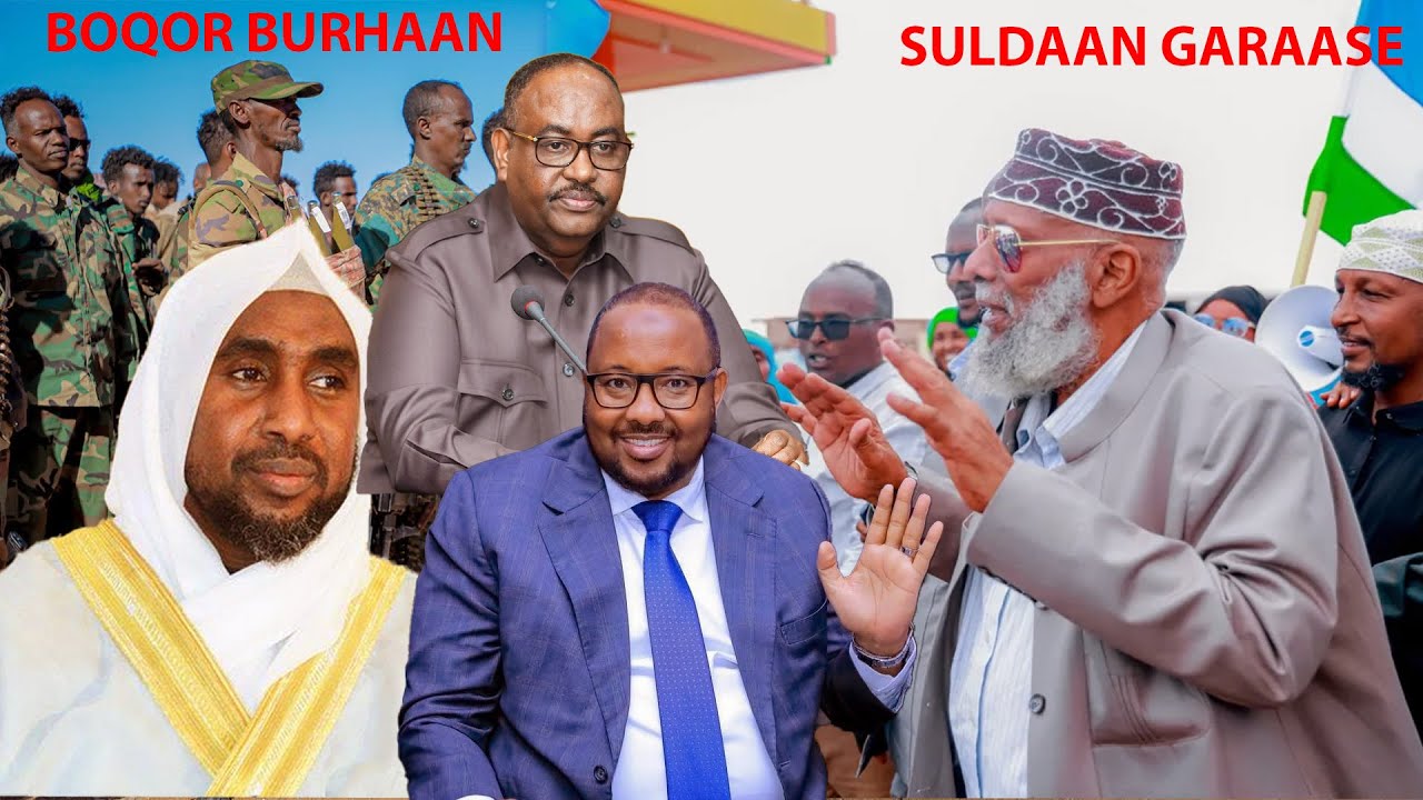 DEG DEG Daawo Suldaan Garaase & Boqor Burhaan oo dhabarka ka toogtay Saciid Deni Laascaanood hada ka