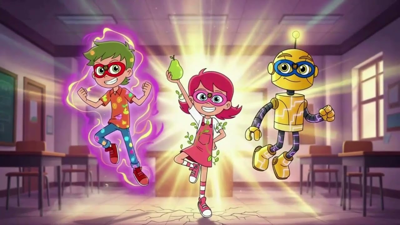 Todos Podem Ser Heróis da Fruta! 🍎 | Música Oficial dos Heróis da Fruta | Canção Infantil Portuguesa