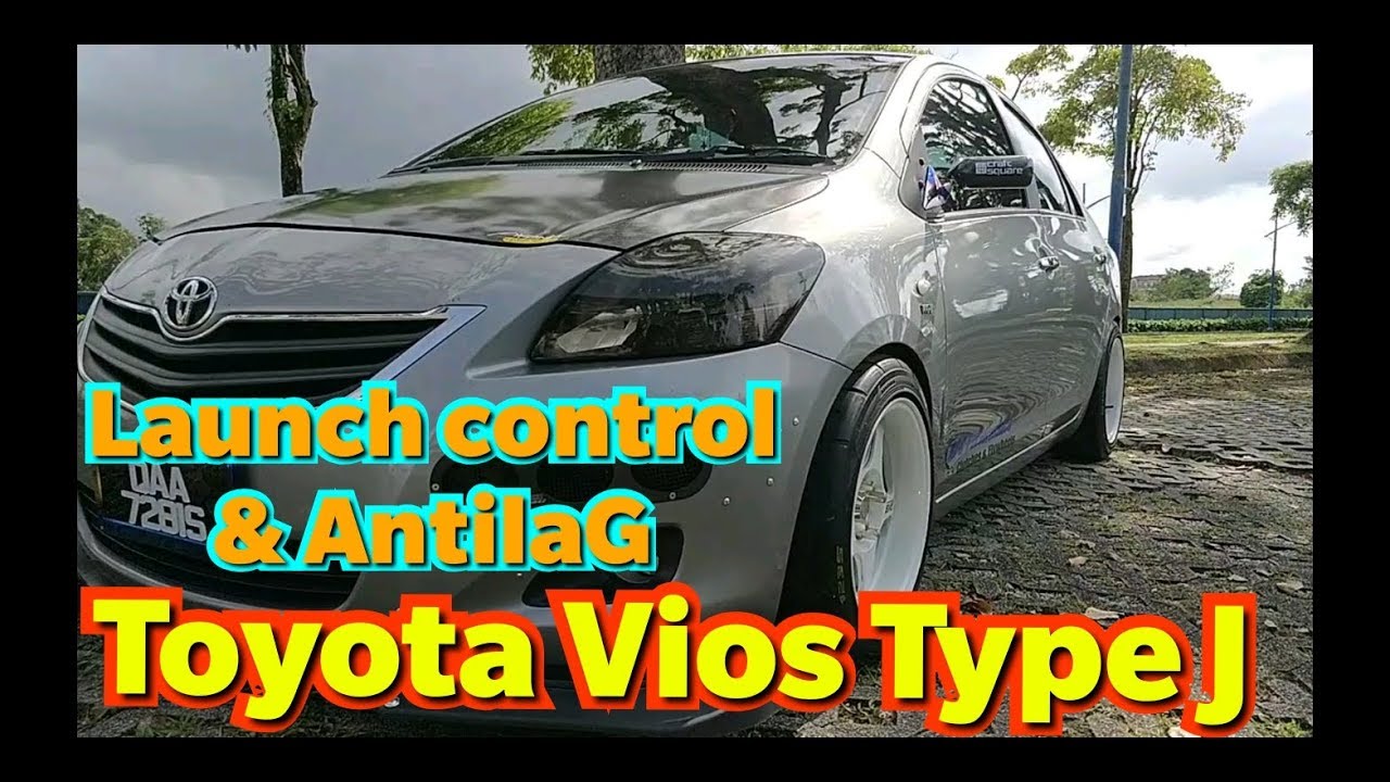 Toyota vios with KKT Tiny 2.1 Launch control and Antilag | Unknown Brain - Matafaka