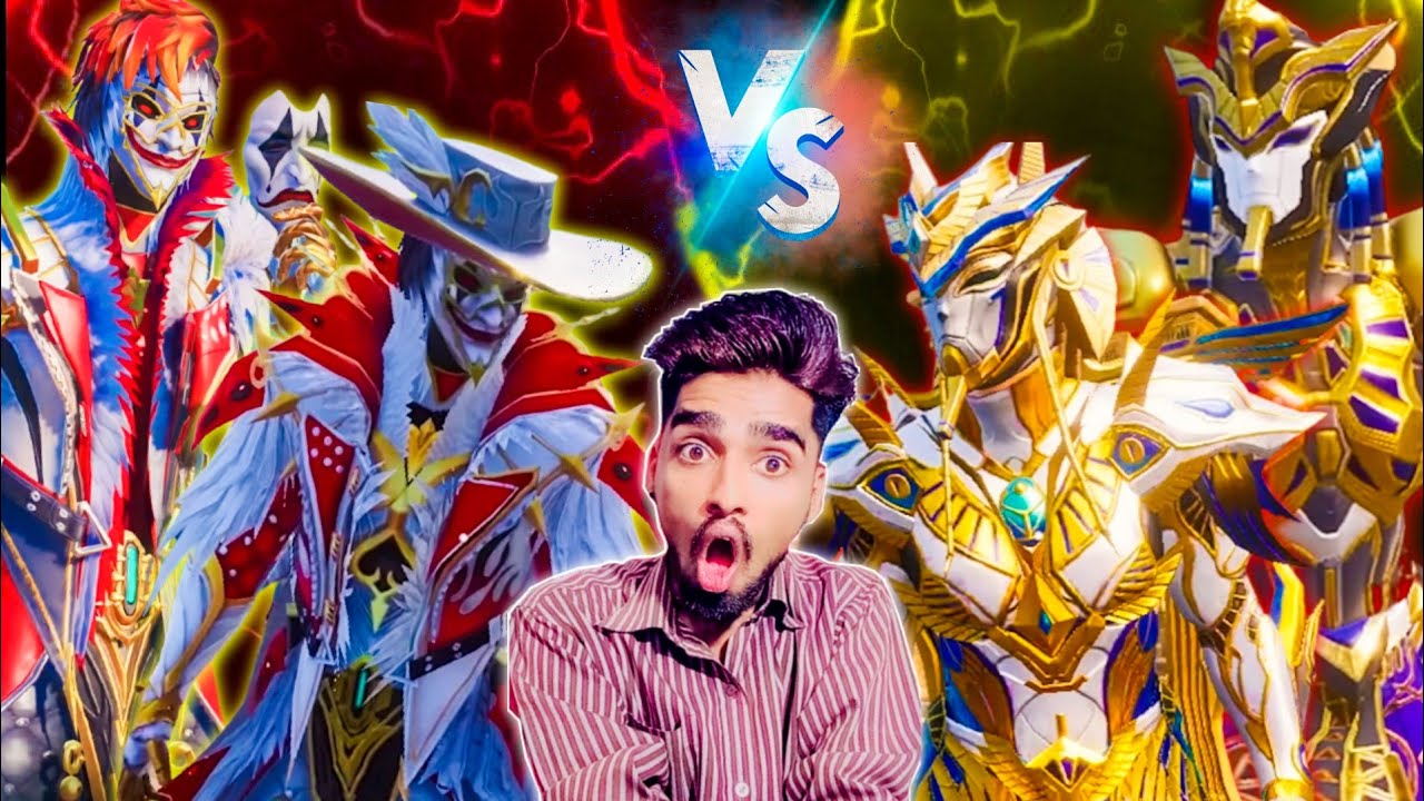 Joker X Suit Vs Pharaoh | PUBG Movie  | Reaction Aman Gamer Pubg Movie