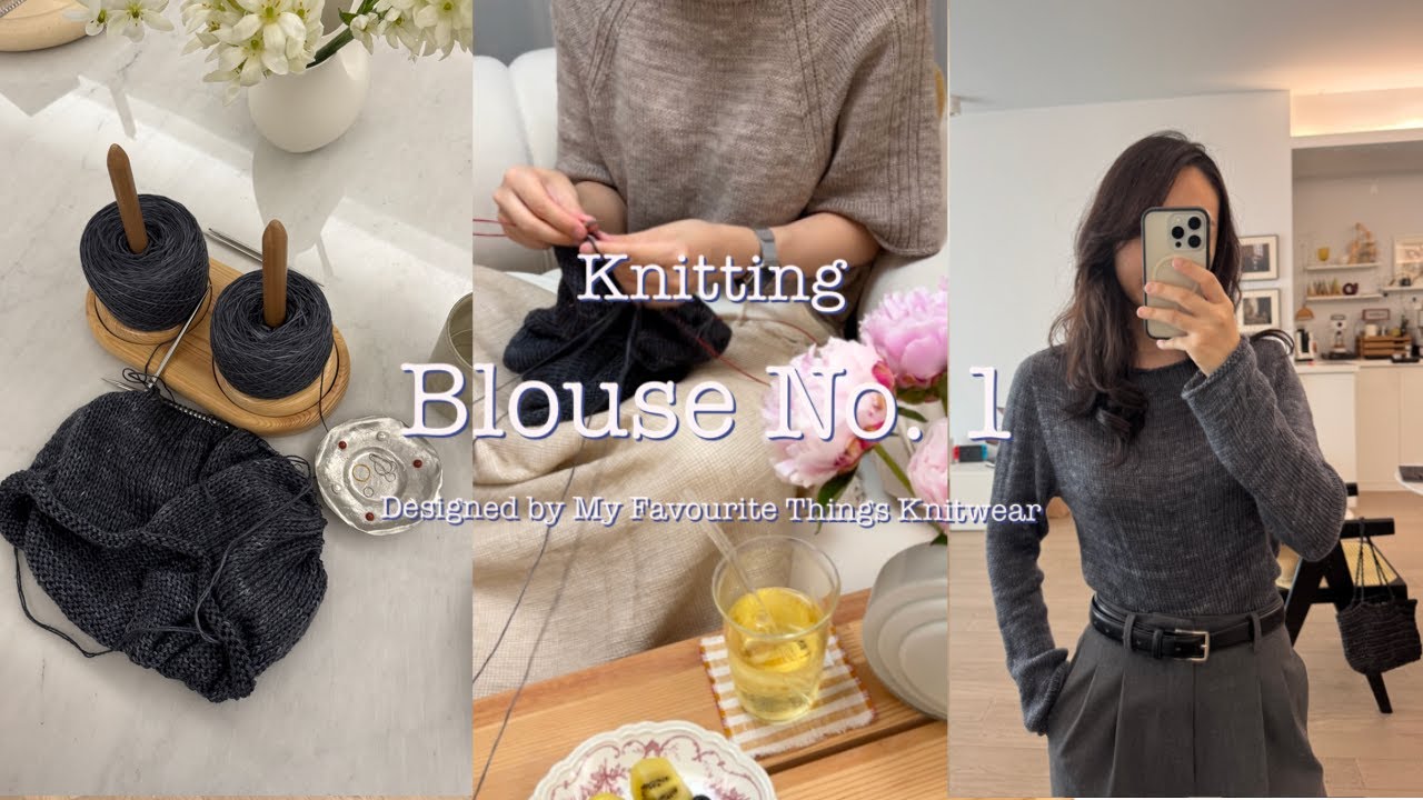 Knitting Blouse No. 1 by My Favourite Things Knitwear · Project 19