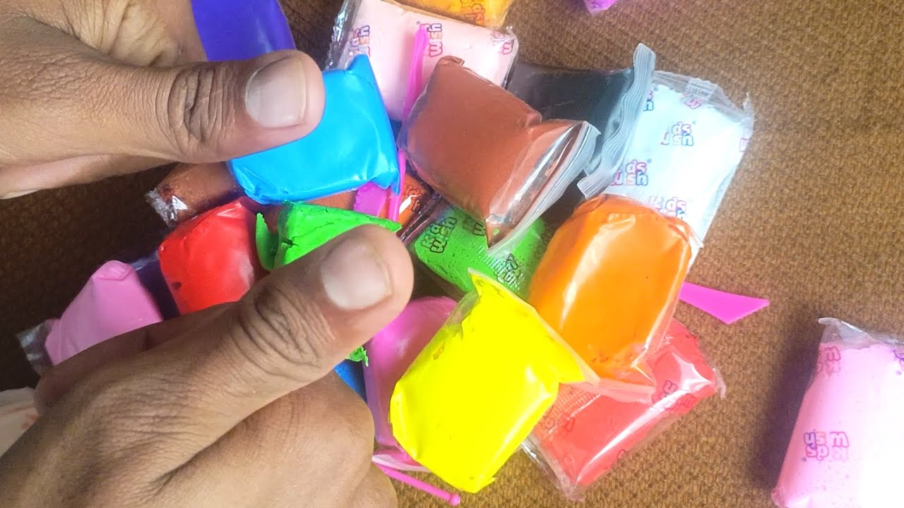 Super Light Clay ASMR 😍 | Ultimate Satisfying Stretch & Play