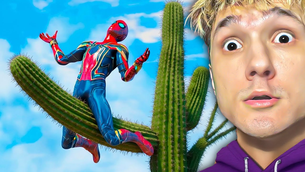 SPIDER-MAN vs. NEJVĚTŠÍ PÁDY SVĚTA! - N3ro Reakce