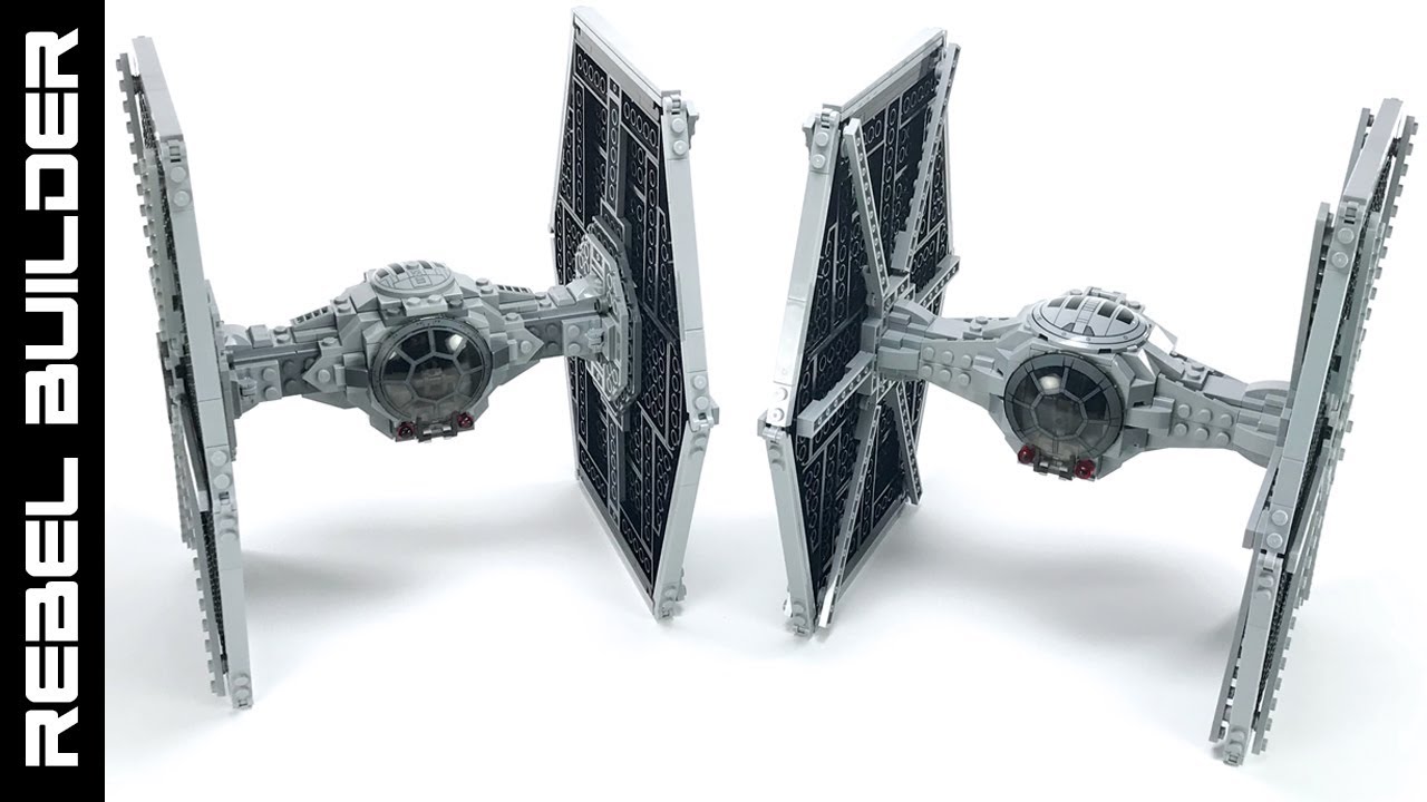 LEGO Star Wars TIE Fighter Comparison! MOC vs. Set 75211