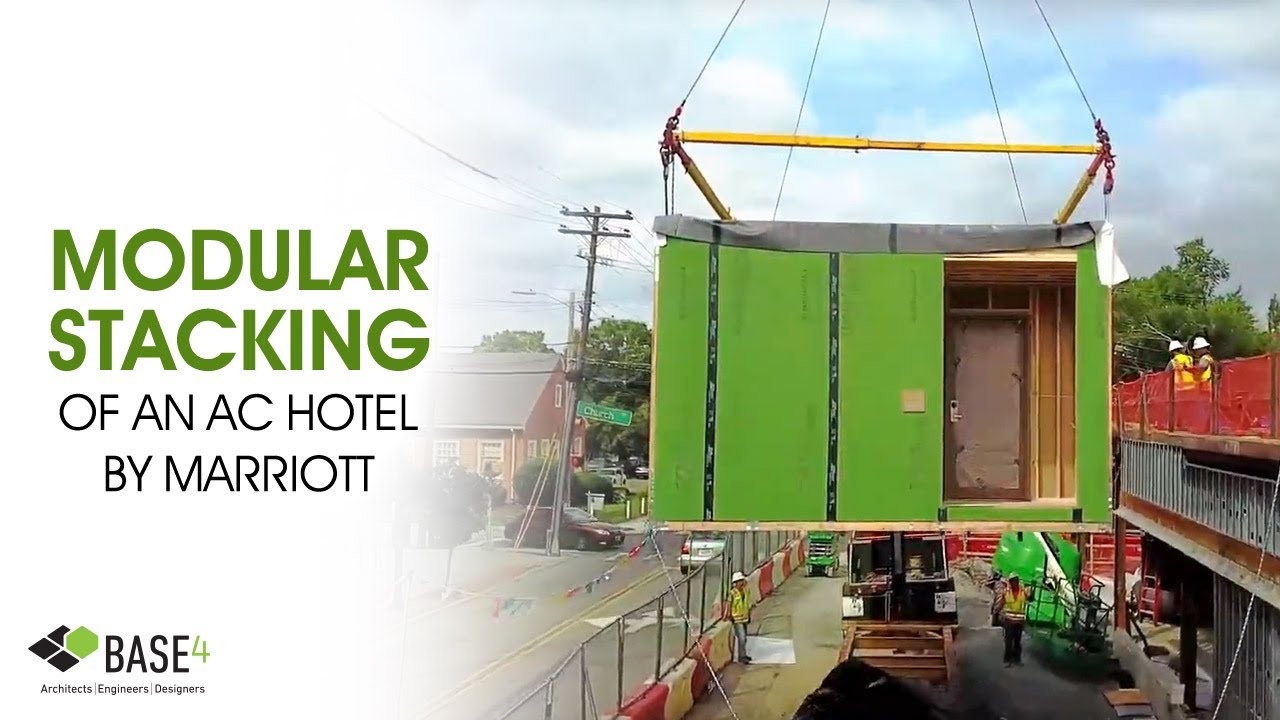 Modular Stacking of an AC Hotel by Marriott