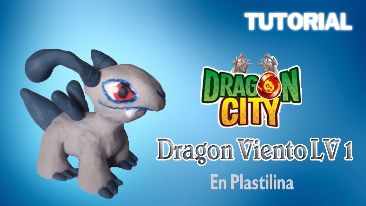 Dragon City/ Tutorial Dragon Viento en Plastilina/ How to make Wind Dragon with Plasticine