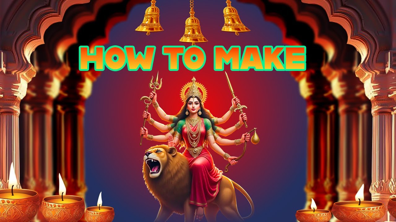 how to make navratri special background design In AFTER EFFECTS @VFX Mehra