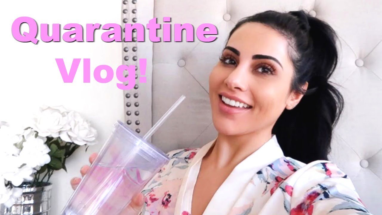 VLOG Day In My Life Quarantine | At Home Workout, Cooking, Skincare