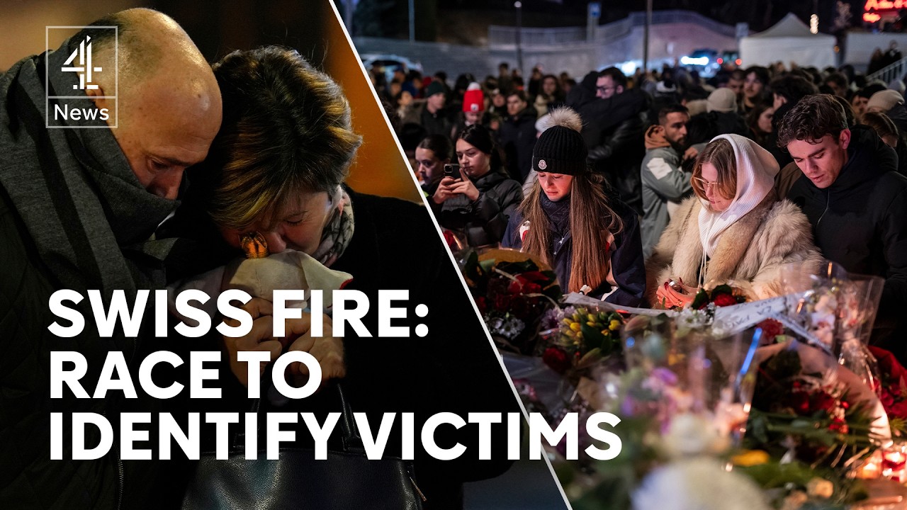 Families' 'unbearable' wait for answers after Swiss resort fire