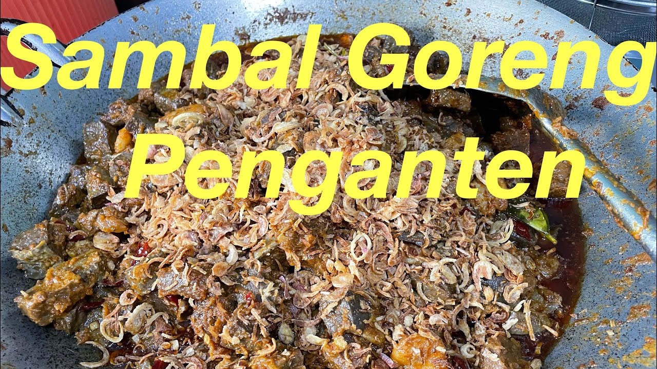 Sambal Goreng Penganten