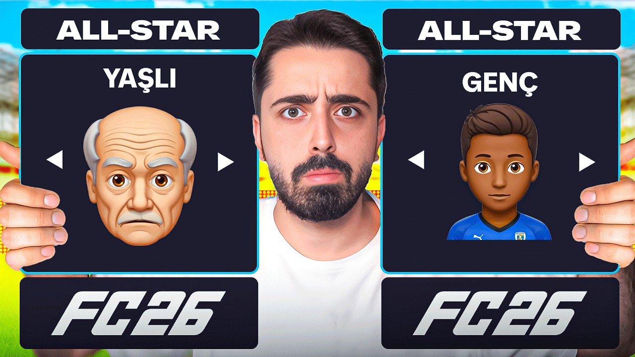 EN İYİ YAŞLI FUTBOLCULAR vs EN İYİ GEN&Ccedil; FUTBOLCULAR