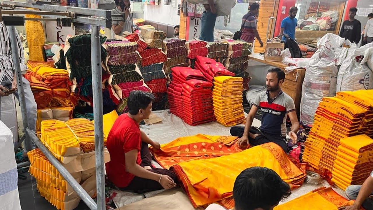 किलो से सस्ती बनारसी पैठणीसिल्क साड़ी 2024/BANARASI SAREE MANUFACTURERS(@marketselladda