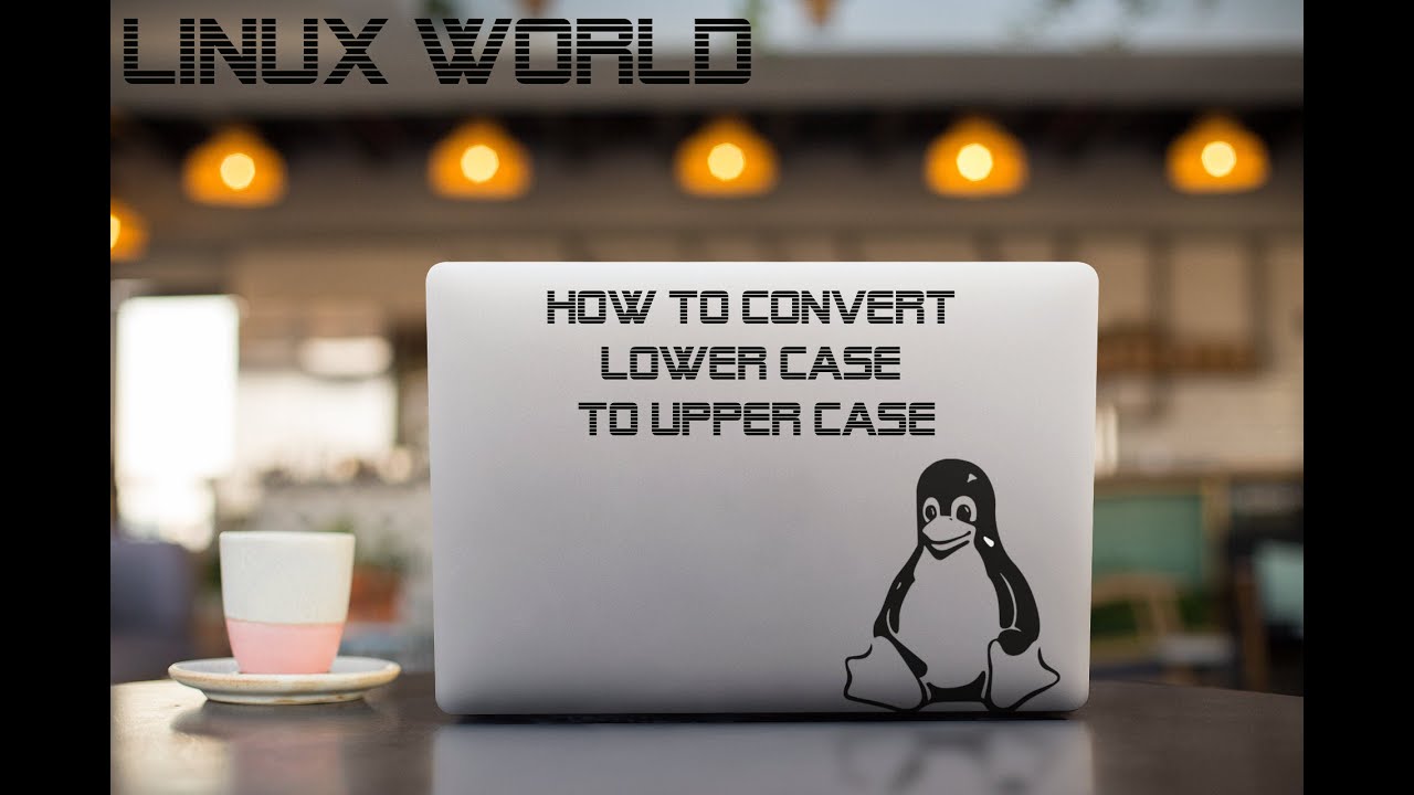 How to convert lower case to upper case