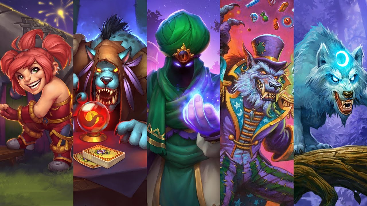 [Hearthstone Music] Maxima, Sayge, The Nameless One, Whatley, Moonfang Theme (Darkmoon Island)