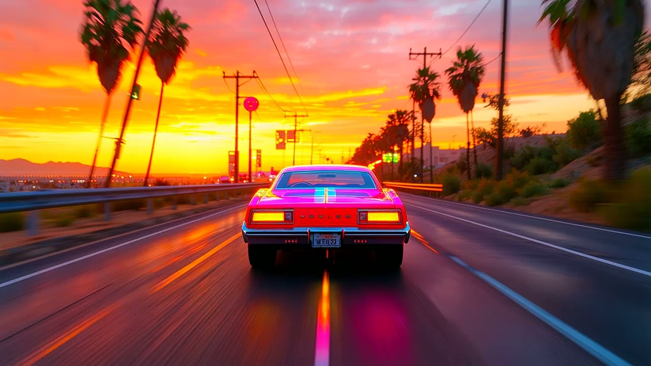 Sunset Drive 🌅 | 1 Hour of 80s Synthwave Music