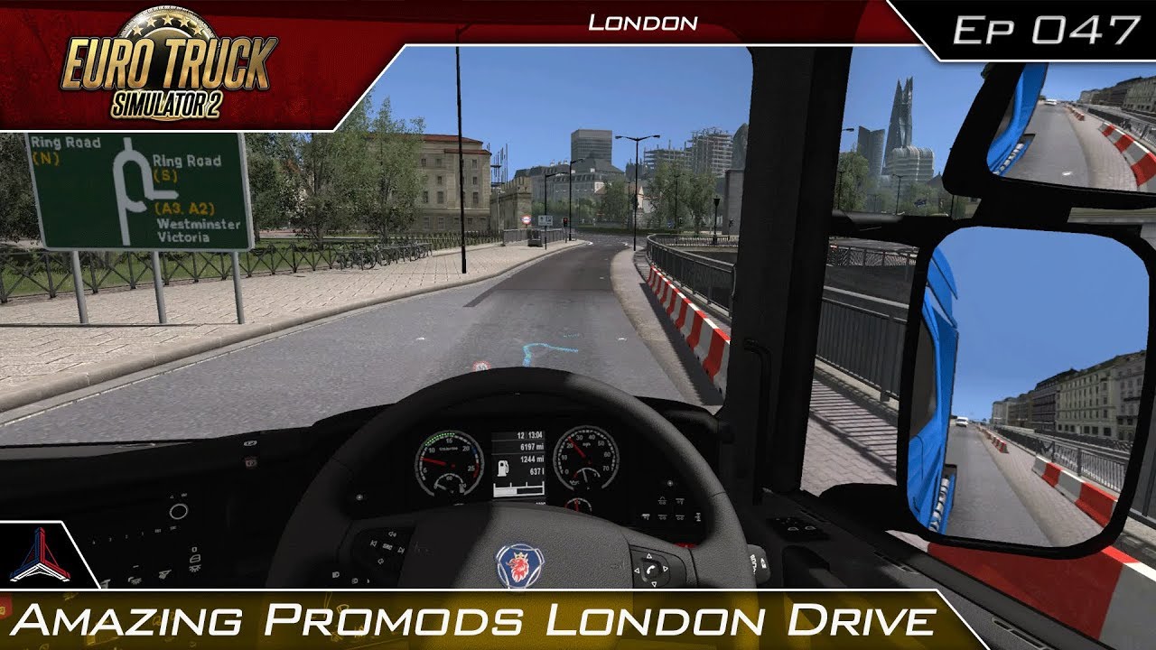 Amazing ProMods London Drive | Euro Truck Simulator 2 - Modded Video | #47