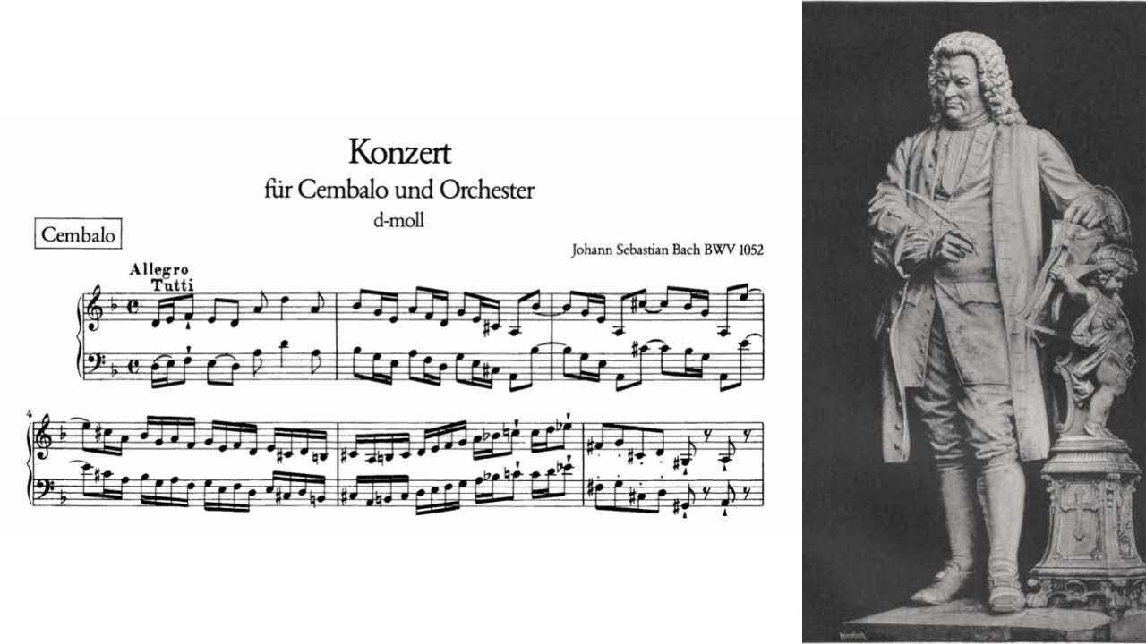 J. S. BACH - Keyboard Concerto 1 D-Minor BWV1052 (Zoltan Kocsis)
