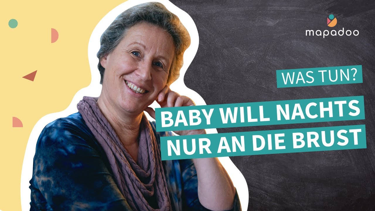 Baby will nachts nur an die Brust – Was kann ich tun?
