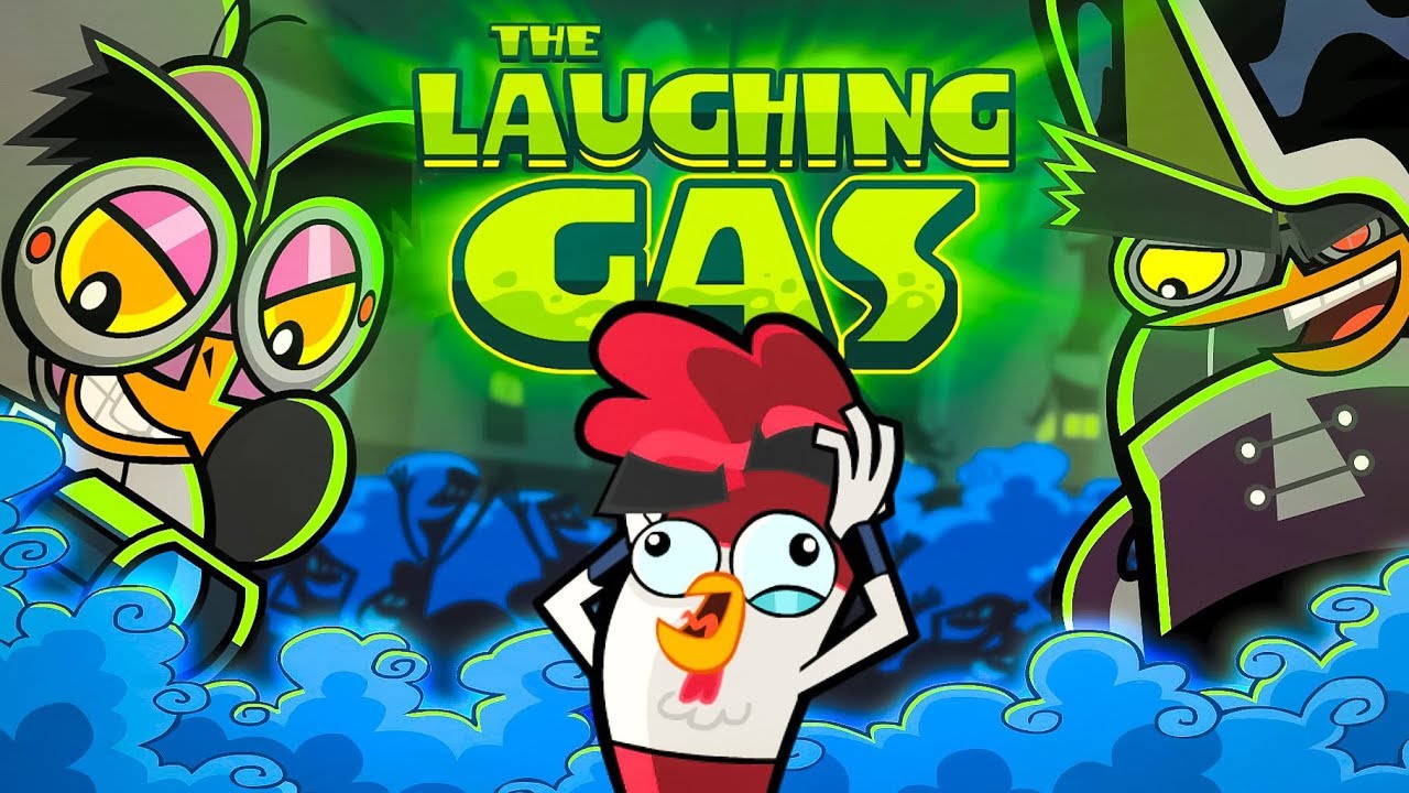 Chuck Chicken TV Series - Laughing Gas - Cartoon show