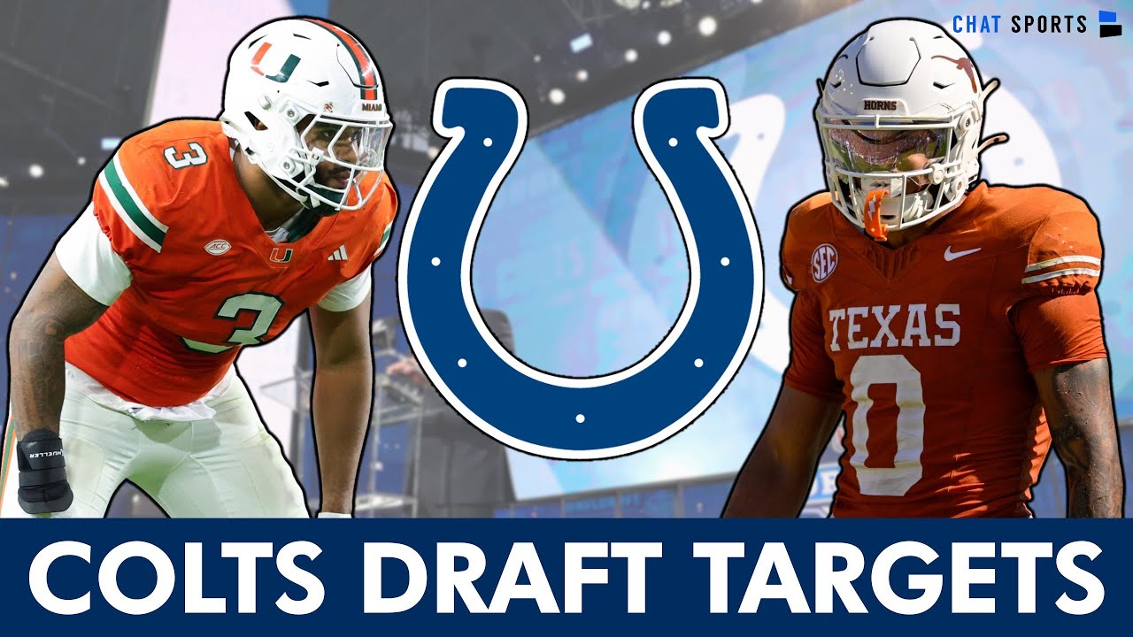 Colts Draft Targets With #47 Pick In 2026 NFL Draft Ft. Akheem Mesidor, Anthony Hill & Jake Golday