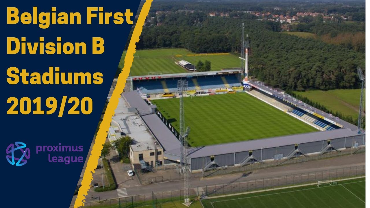 Belgian First Division B 2019/20 Stadiums